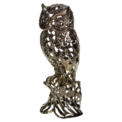Статуэтка Eagle-owl 12*11*28 см металлическая