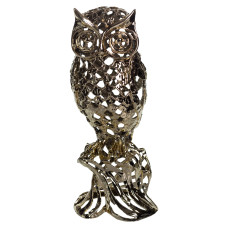 Статуэтка Eagle-owl 12*11*28 см металлическая
