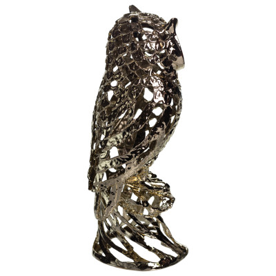 Статуэтка Eagle-owl 12*11*28 см металлическая