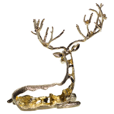 Статуэтка Lying Deer 20*8*25 см металлическая