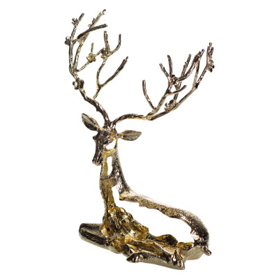 Статуэтка Lying Deer 20*8*25 см металлическая