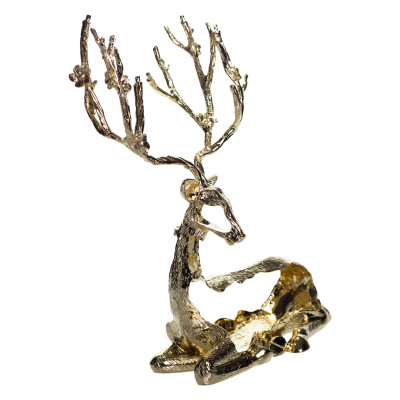 Статуэтка Lying Deer 20*8*25 см металлическая