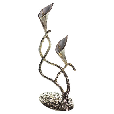 Статуэтка Calla Lilies 14*8*25 см металлическая