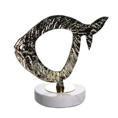 Статуэтка Modern Fish 25*10*18 см металлическая