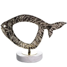 Статуетка Modern Fish 25*10*18 см металева