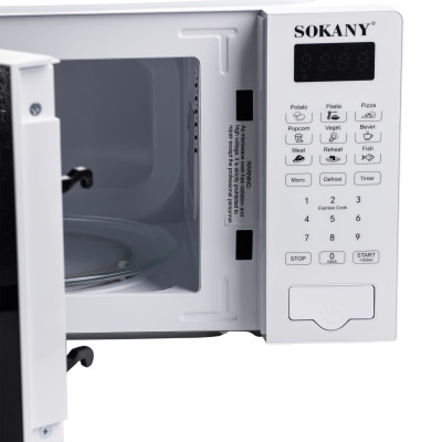 Мікрохвильова піч SOKANY SK-10018 20 літрів 1100 Вт