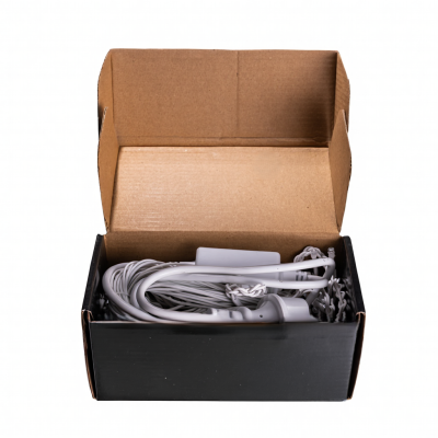 Гирлянда Бахрома уличная 105 LED 6 м белая нить, мультиколор