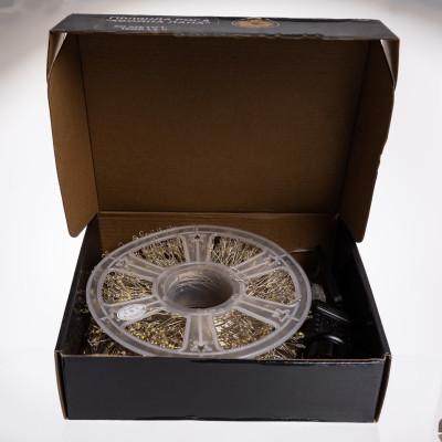 Гірлянда-нитка Роса Хвойна лапа 1500 LED 50 метрів біла, жовтий