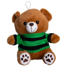 Игрушка-брелок Мишка в полосатом свитере 20 см