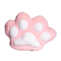 Іграшка-подушка з пледом та муфтою Лапка 40*40*25 см, рожевий