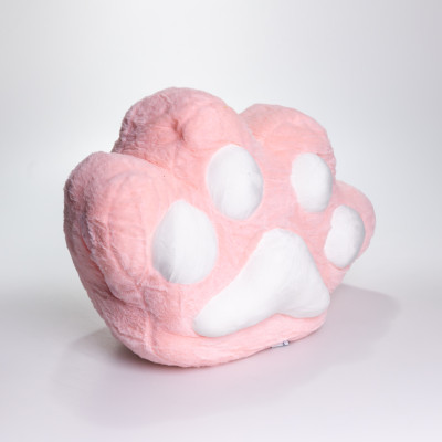 Іграшка-подушка з пледом та муфтою Лапка 40*40*25 см, рожевий Іграшка-подушка з пледом та муфтою Лапка 40*40*25 см, рожевий