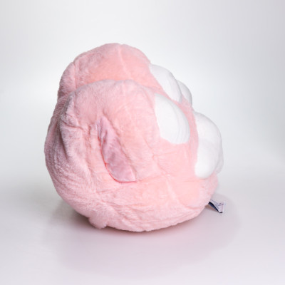 Іграшка-подушка з пледом та муфтою Лапка 40*40*25 см, рожевий Іграшка-подушка з пледом та муфтою Лапка 40*40*25 см, рожевий