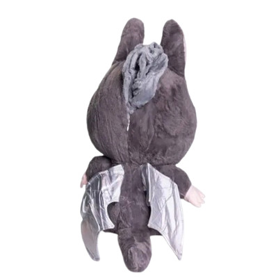 Подушка-іграшка LABUBU Grey Dragon з пледом 100*180 см Подушка-іграшка LABUBU Grey Dragon з пледом 100*180 см