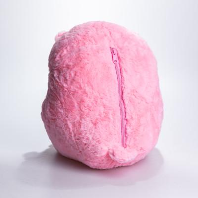 Мягкая игрушка Хомяк с пледом 110*160 см, розовый Мягкая игрушка Хомяк с пледом 110*160 см, розовый