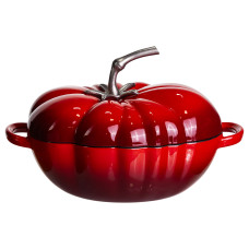 Каструля чавунна емальована Iron Tomato 2,5 л, червоний