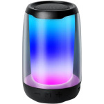 Портативна колонка Pulse 4 mini BT/TF/FM/TWS/AUX/USB з підсвіткою 5 Вт, чорний