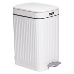 Мусорное ведро с педалью 30*19*15 см, белый