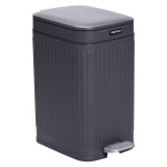 Мусорное ведро с педалью 30*19*15 см, серый