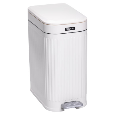 Мусорное ведро с педалью 23*15*32 см, белый