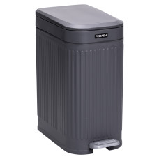 Мусорное ведро с педалью 23*15*32 см, серый