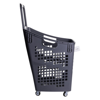 Кошик-візок для супермаркета пластиковий 52*37*90 см Кошик-візок для супермаркета пластиковий 52*37*90 см