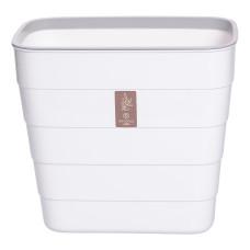 Корзина для мусора подвесная 6 л, белый