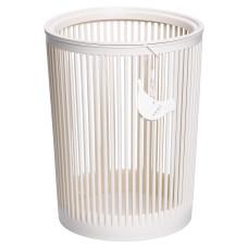 Корзина для мусора пластиковая 8 л, белый