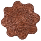 Коврик для сервировки стола Rattan 38 см, коричневый
