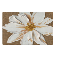 Килимок з 3D-принтом Impasto 58*38 см діатомітовий