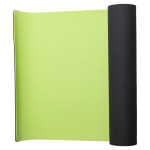 Коврик для йоги 173*58 см полиэстер + хлопок, зеленый