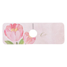 Килимок під змішувач вологовбираючий 37,5*13 см, рожевий