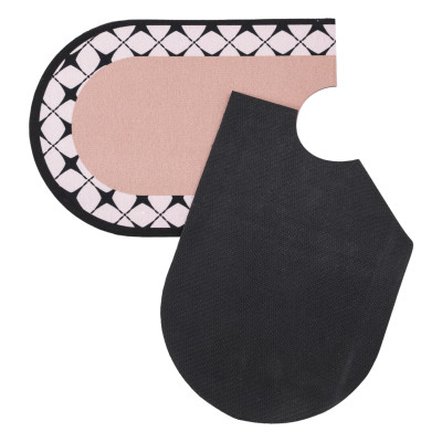 Килимок під змішувач вологовбираючий 37,5*13 см, коричневий