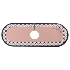 Килимок під змішувач вологовбираючий 37,5*13 см, коричневий