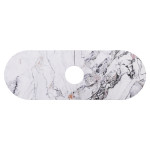 Килимок під змішувач вологовбираючий 37,5*13 см, мармуровий