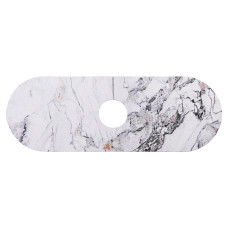 Килимок під змішувач вологовбираючий 37,5*13 см, мармуровий
