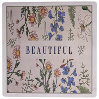 Коврик для ванной комнаты Beautiful 58*58 см диатомитовый