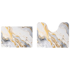 Набор ковриков для ванной и туалета Golden Marble 50*80 / 40*50 см