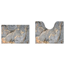 Набор ковриков для ванной и туалета Luxury Marble 50*80 / 40*50 см