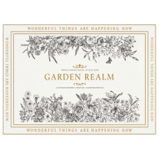 Коврик диатомитовый для сушки посуды Garden Realm 40*30 см