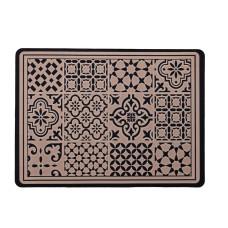 Коврик для сушки посуды «Розовый орнамент» 40*30 см диатомитовый