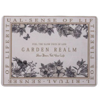 Коврик для сушки посуды Garden Realm 40*30 см диатомитовый