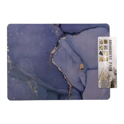 Коврик для сушки посуды Fuid art 40*30 см диатомитовый
