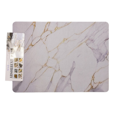 Килимок для сушіння посуду Light Mineral 40*30 см діатомітовий