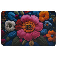 Коврик диатомитовый с 3D-эффектом Embroidered Bloomscape 58*38 см универсальный