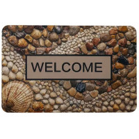 Коврик придверный Welcome Form 58*38 см диатомитовый