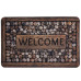 Коврик придверный Vertical Welcome 58*38 см диатомитовый