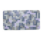 Коврик для ванны Clean Mosaic 65*35 см силиконовый, синий