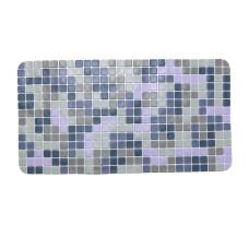 Коврик для ванны Clean Mosaic 65*35 см силиконовый, синий