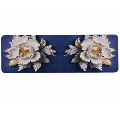 Набор ковриков для ванной комнаты 2 штуки 58*38 см/118*38 см диатомитовых Набор ковриков для ванной комнаты 2 штуки 58*38 см/118*38 см диатомитовых