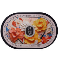 Килимок діатомітовий універсальний BEAUTIFUL FLOWERS 58*38 см з ефектом 3-D